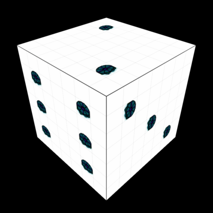 Screenshot of a blank die world from PipQuest